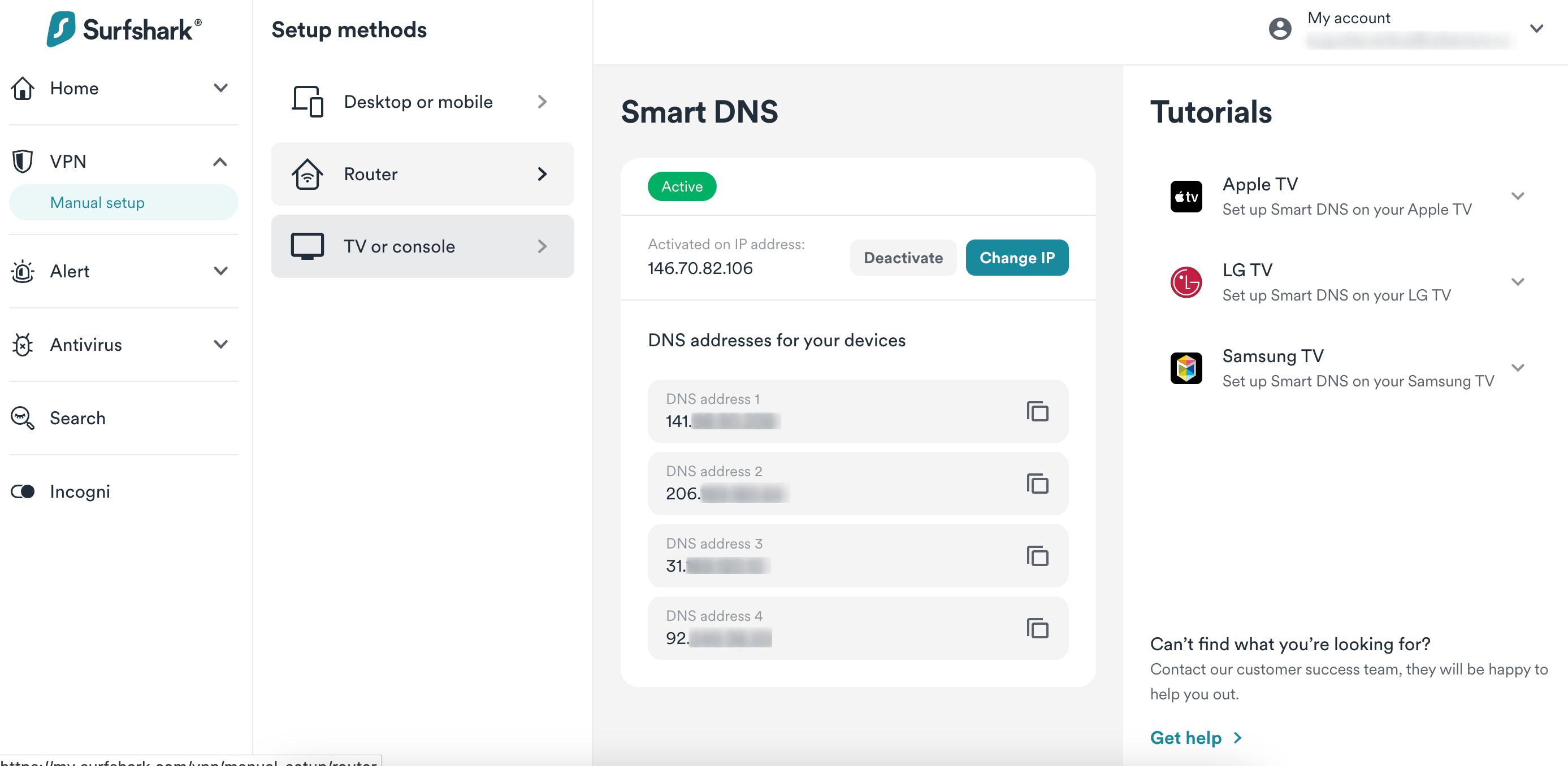 ¿Funciona Smart DNS en Apple TV?
