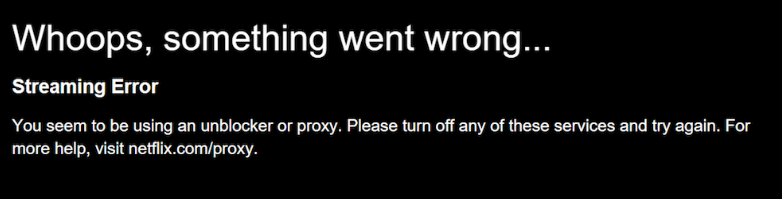 Netflix errors - How to fix them